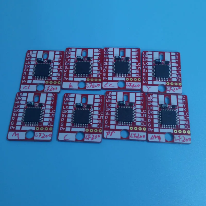6 шт./лот LF200 УФ Постоянный чип для mimaki UJF6042 UJF3042 spc-0591 чернильный картридж |