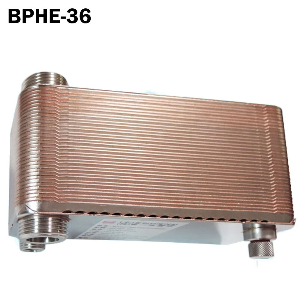 

High efficiency 36 plates Brazed Plate Heat Exchanger SUS304 Stainless Steel,small size heat exchanger