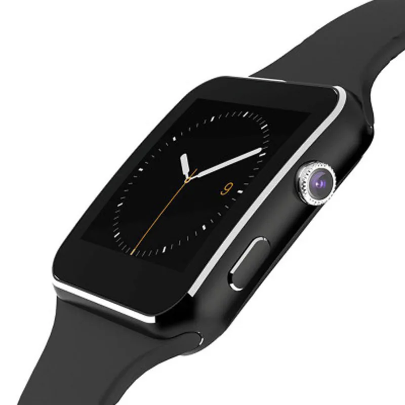 Bluetooth Smart Watch Sport Passometer Smartwatch 1.54 inch Support SIM TF Card Whatsapp Facebook for Android Phone (1)