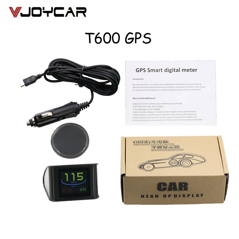 Автомобильный измеритель скорости с дисплеем Hud GPS OBD цифровой дисплей расхода