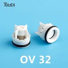 TULEX 32 мм обратный клапан для воды 3 шт./лот насадка для душа клапан аксессуар для ванной комнаты один способ управления водой разъем