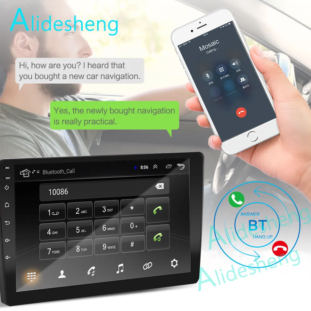Автомобильный мультимедийный плеер 2 ГБ + 32 2.5D 2Din Android 8 1 GO GPS для Toyota Corolla E140/150 2006 2007