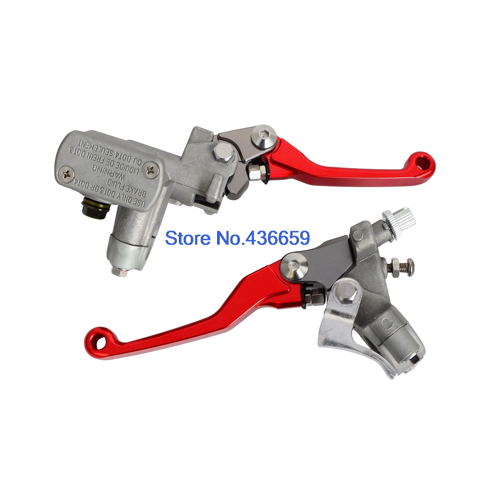 

Red Brake Clutch Master Cylinder Lever For Honda CR125R CR250R CR500R CRF150R CRF250R CRF250X CRF450R CRF450X NEW