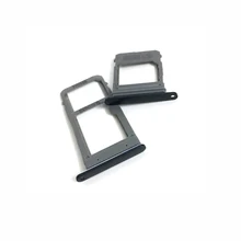 Bandeja para cartões sim samsung galaxy, a520 a720 a5 a7 2017 single dual sim leitor de cartão sim bandeja titular sd peças do espaço do sim