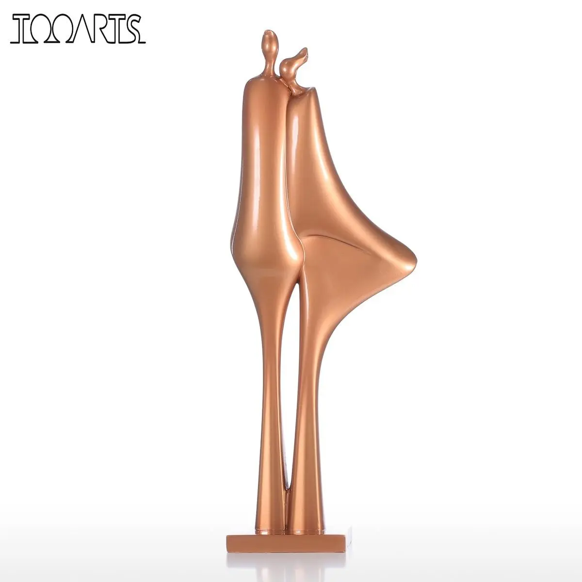 

Tooarts Tomfeel Together Resin Sculpture Home Decor Modern Art Figurine Human Statue for Office Home Decoration