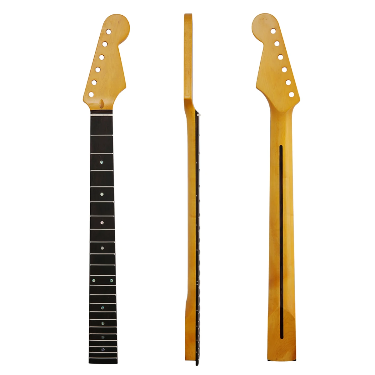 22fret ST Canadian Maple Electric Guitar Neck 14" Radius Of Fingerboard