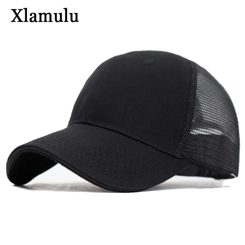 Xlamulu الصيف البيسبول قبعات النساء Snapback قبعات للحماية من الشمس للرجال الرياضة Casquette العظام Gorras أبي شبكة جاهزة البيسبول القبعات الذكور كاب