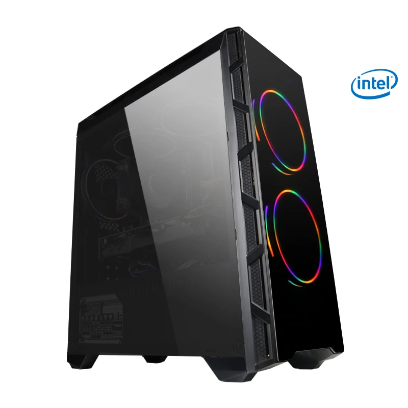 Игровой ПК KONTIN S20 Intel I5 8400 2 8 ГГц настольный компьютер GTX 1050Ti 4 Гб GPU 120 ГБ SSD RAM Home для
