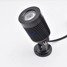 12 Вт CREE светодиодное садовое освещение наружное ландшафтное освещение 110 в 240 в круглое основание серебро/черный led украшение ламп16 шт/Лот