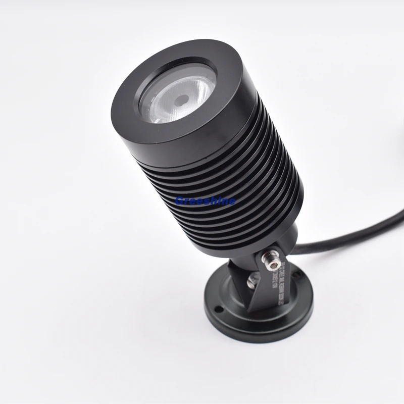 Beste 12 w CREE Tuin led Light Outdoor landschap Verlichting 110 v 240 v ronde base Zilver Zwart led decoratie lamp16pcs lot
