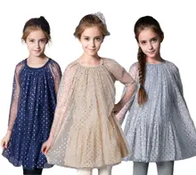 Toddler Girls Dress Kids Baby Princess Party Sequin Layered Tulle Formal Costume Dress