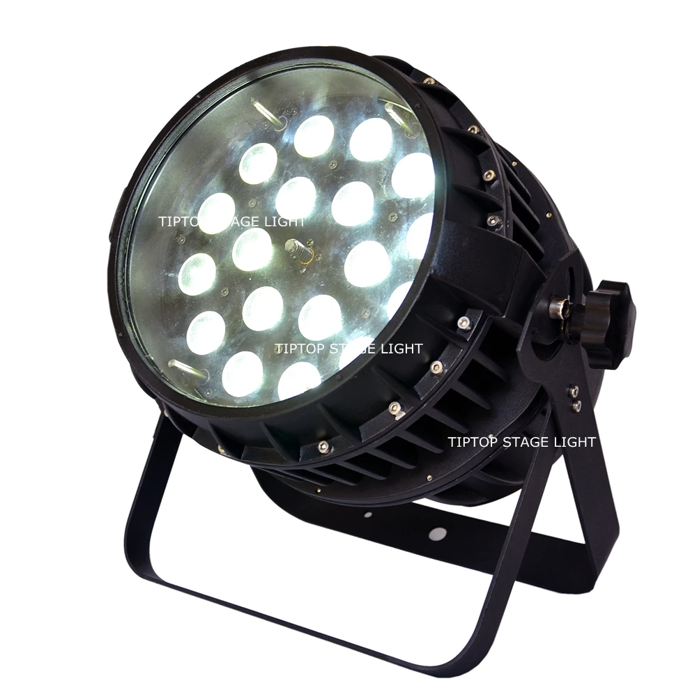TIPTOP TP P90 18x12 Вт Водонепроницаемый светодиодный зум Par Светильник 5/9 DMX512 ченины IP65 с