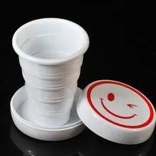 Креативный смайлик складная пластиковая телескопическая Выдвижная чашка чашки с открывалкой пива три стиля на выбор