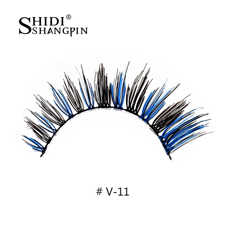 Colorful Bat Lashes Winged Imitation Hair Women Party High Quality