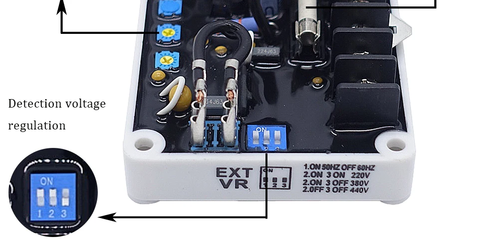 Brushless EA05A Kutai AVR Regulador Automático de