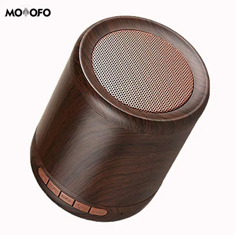 

Wireless Bluetooth Speaker Wooden Portable Touch Speaker Super Bass Subwoofers TF Card,Compatible with iPhone 6/6S/7