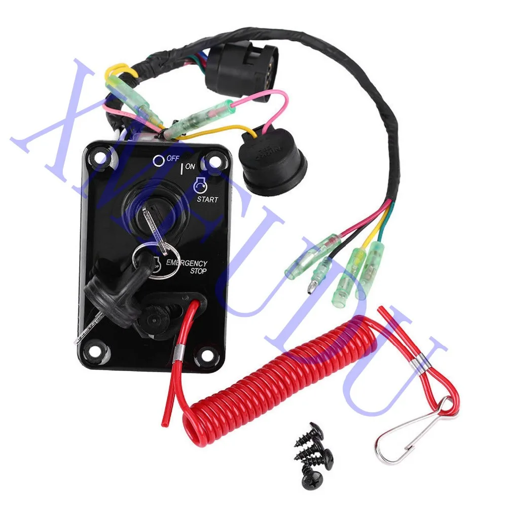 

704-82570-10-00 Suitable For Yamaha Outboard Single Key Switch Panel