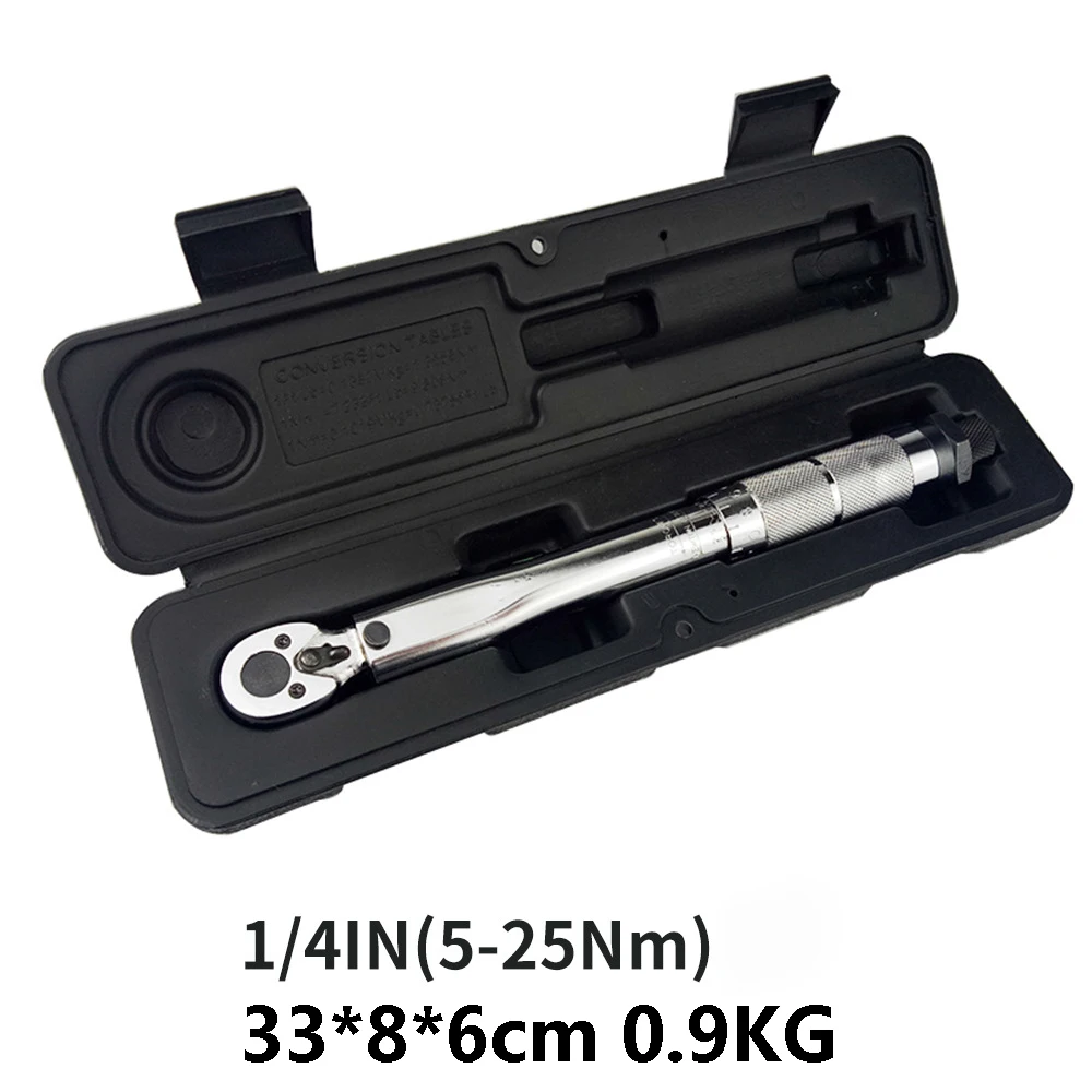 

Torque Wrench Tool Set 1/4 3/8 1/2 5NM-210NM Precision Repair Auto Tools Large Industrial Wrench Auto Tools Set
