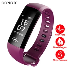 R5 MAX Smart Wristband Heart Rate Blood Pressure фитнес браслет Tracker message Reminder Smart Bracelet for IOS Android Phone smart watches men sports bracelet wristband oled heart rate message reminder pedometer calorie bluetooth for ios android phone