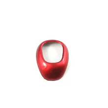 ABS Plastic red For Chevrolet Equinox 2017 2018 accessories styling Car gear shift lever knob handle cover Cover Trim 1pcs