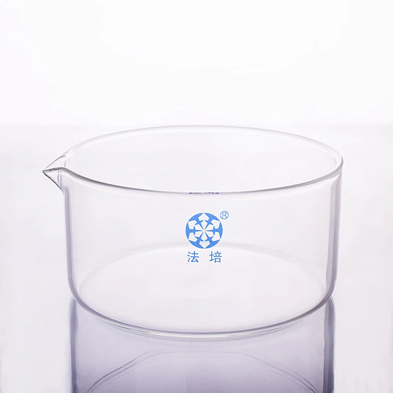 PROD 32921871094 Crystallizing dish with spoutOuter diameter 250mm and
Height 140mmcrystallizing basin with spout