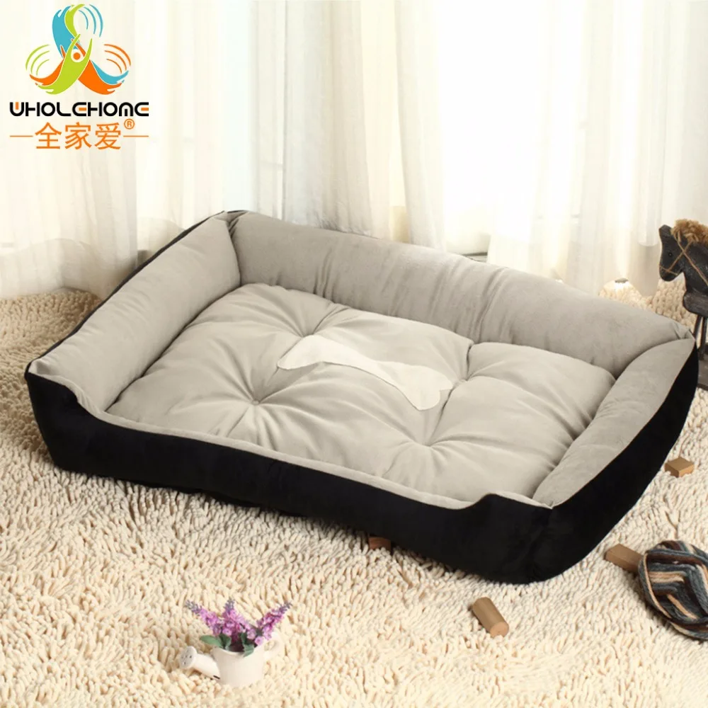 2016 Plus Size Large Dog Bed Kennel Mat Soft Pet Dog Puppy Warm Bed House Plush Cozy Nest Dog House Pad Warm Pet House