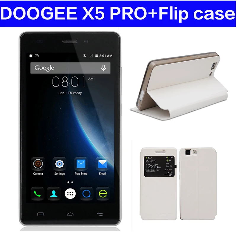 Original Doogee X5 Pro 5 0 HD IPS 4G LTE Mobile Phone MTK6735P Quad Core 2GB