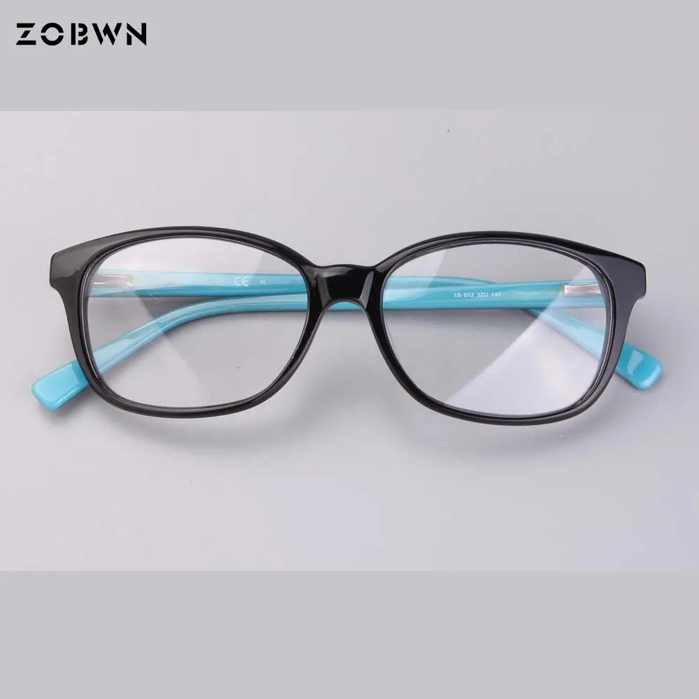 

fashion women glasses brand desinger vintage frames round cat eyeglasses black wine can put reading myopia lens prescription eye