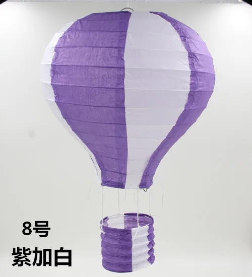 12 дюймов 30 см Радужный воздушный шар бумажный фонарь 1 шт свадебное украшение детская спальня висячие украшения для дня рождения - Цвет: 8
