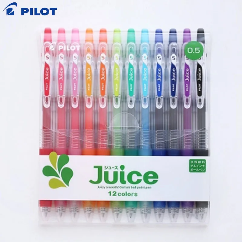 Pilot 6pcs/set Colored Gel Pen School Stationery Office Supplies Gel