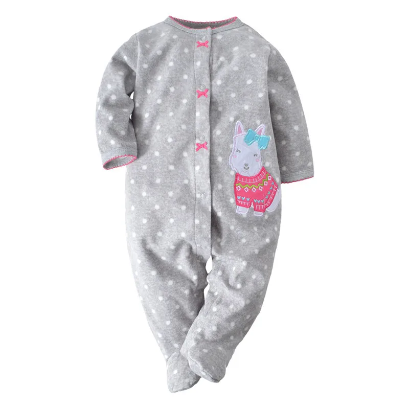Новорожденные, цельный комбинезон, пляжный костюм для маленьких мальчиков и девочек одежда для сна и игр одежда боди пижамы, нижнее белье, закрывающие лодыжки, для малышей - Цвет: A
