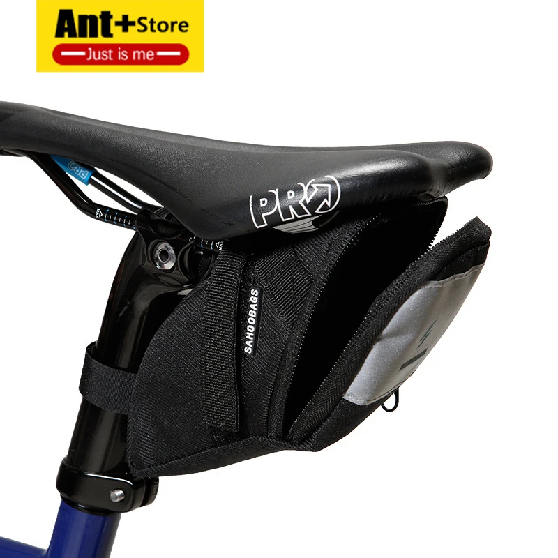 Cheap Handlebar Bag Cycling Bike Saddle Bag Seat Bag Wedge Pack  Bicycle Strap-On Rear Back Tail Wight Light 0