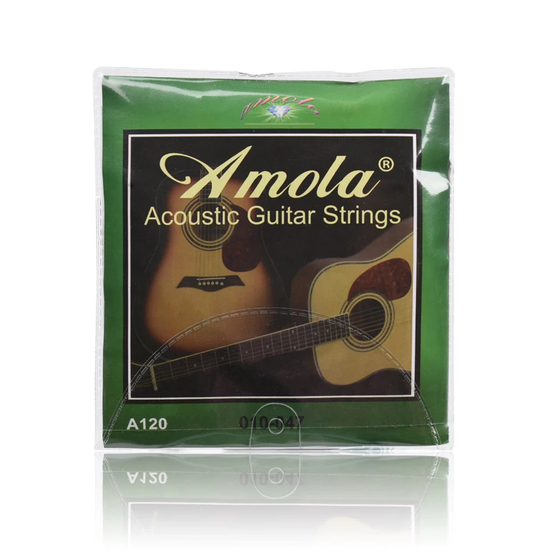 

Original Amola 010 Pure copper Acoustic Guitar Strings For Wooden guitar A120 Guiatr Parts & Accessories Music Instrument