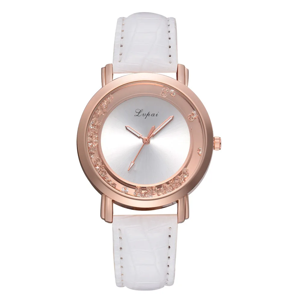 2018 Lvpai Модные женские кварцевые кожаный ремешок часы Аналоговые наручные часы подарки Бизнес женские часы Relogio Feminino Montre SA70