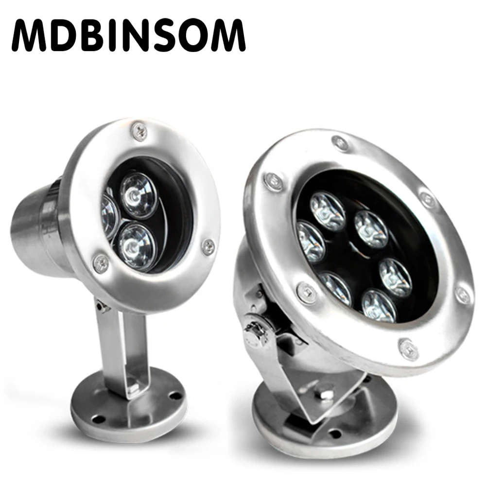 Rgb Led Underwater Light 3w 5w 6w 7w 9w 12w 15w 18w 24w 36w Ip68