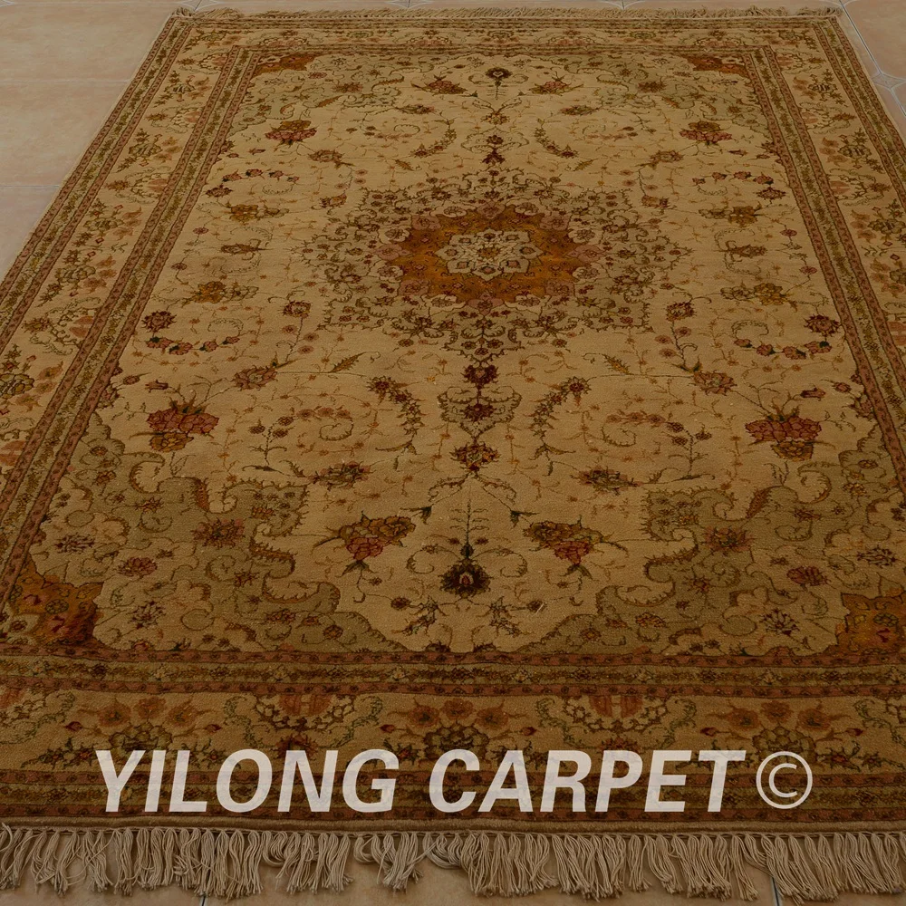 Yilong 6 'x 9' персидский тонкий китайский шерстяной коврик для продажи (1444)|carpet