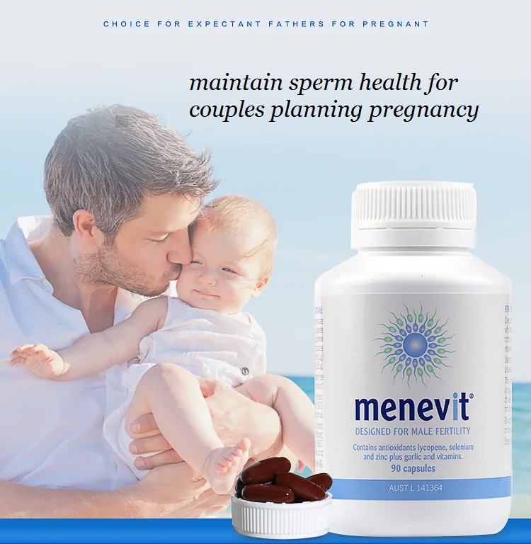 zaad Beugel Typisch Australia Elevit Pregnancy Multivitamin for Men Menevit Male Fertility  Supplements Support Sperm & Baby's Healthy Development|Sets| - AliExpress