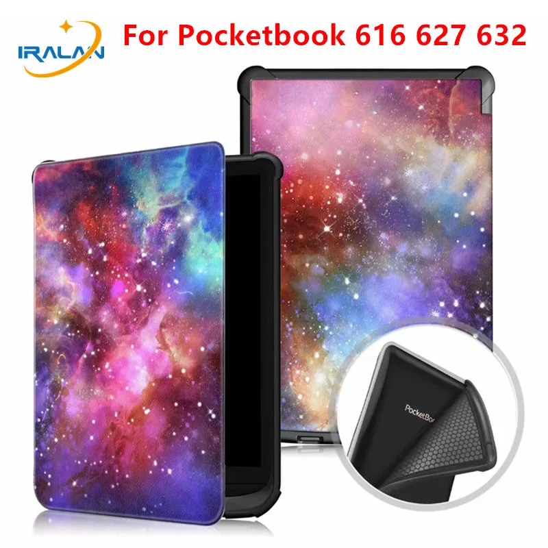 Магнитный чехол из искусственной кожи для Pocketbook 616 627 632 6 0 &quot планшета PocketBook Touch Lux