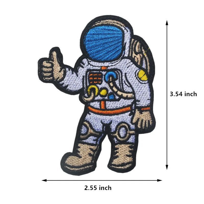 

1pcs Space Flight Apollo Discovery Astronauts Embroidered Cloth Armband Patches Badge Accessories DIY Fabric Badge Garment