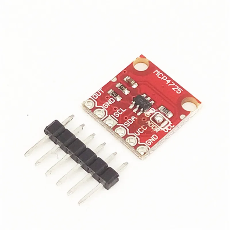 10 шт./лот MCP4725 модуль I2C DAC плата разработки для Arduino | Электронные компоненты и