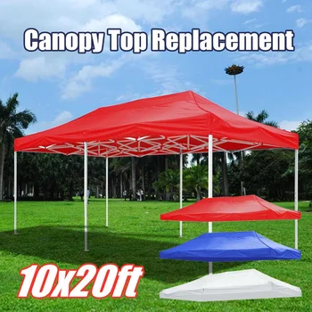 

3x6m Big Size Replacement Oxford Tarp Waterproof Garden Tent Sun Shelter Gazebo Canopy Outdoor Marquee Market Shade Anti UV Tent