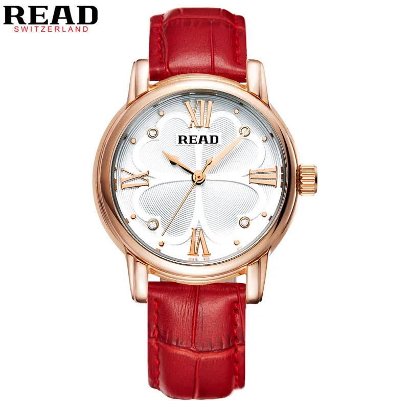 2016 READ New Fashion Wristwatches Famous Brand font b Women s b font Leather PU Strap