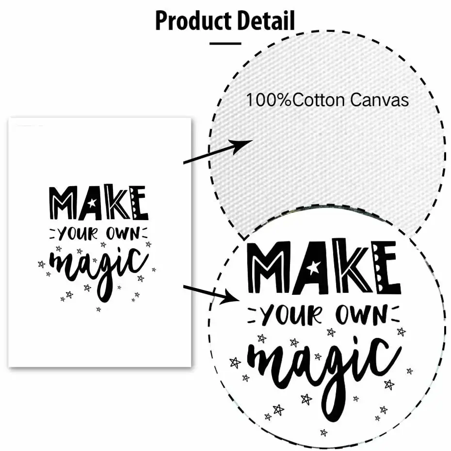 Cartoon Magic Boy Posters Prints Black & White Kids Canvas Painting On The Wall Modern Art Pictures For Boy Bedroom Home Decorat (1)