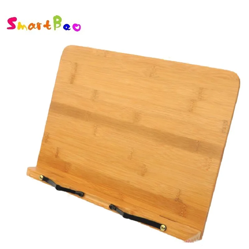 Book Holder Bamboo Document Holder Stand Piano Recipe Book Holder For