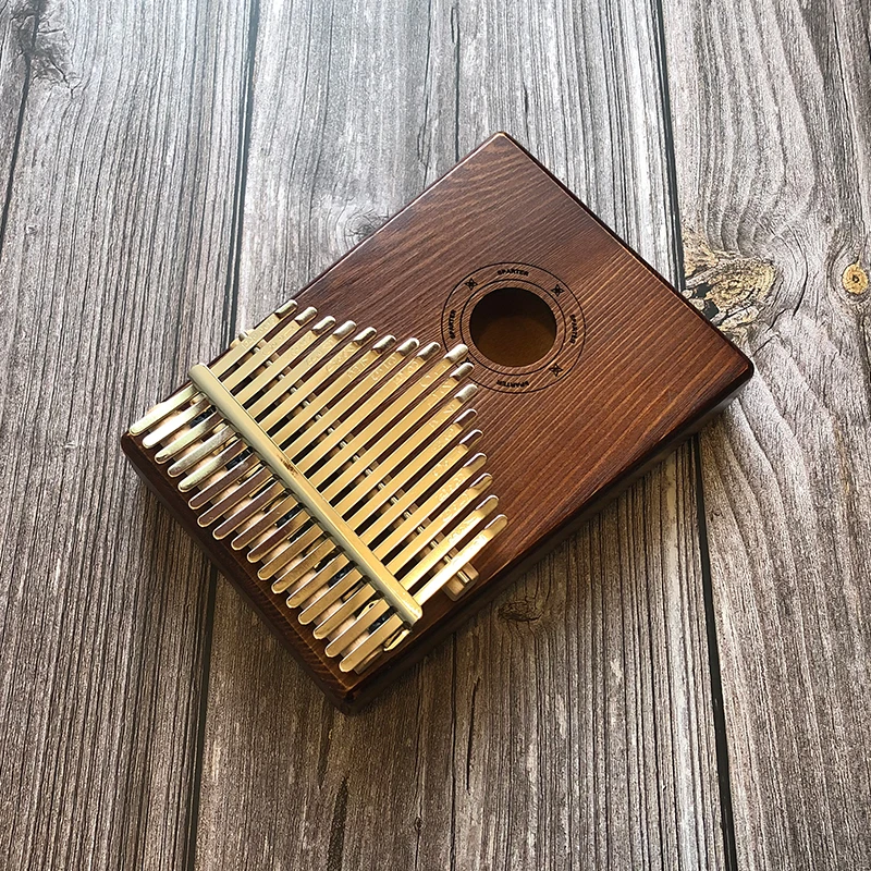 17 клавиш калимба Mbira санза Likembe «пианино для больших пальцев» инструмент из розового дерева традиционные африканские Музыкальные инструменты тон 17