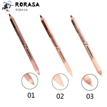 Двухсторонний карандаш для бровей, стойкий натуральный карандаш для глаз, Многофункциональный Карандаш для бровей, косметический инструмент для макияжа