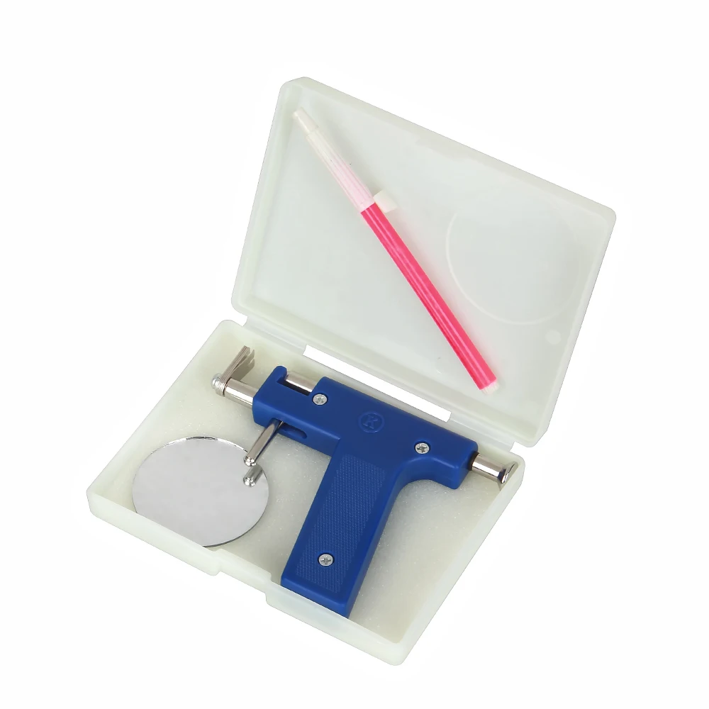 

1 Set Professional Painless Body Piercing Tools Rust-proof Nose Umbilical Ear Hole Body Piercing Gun Tool Painless Safety