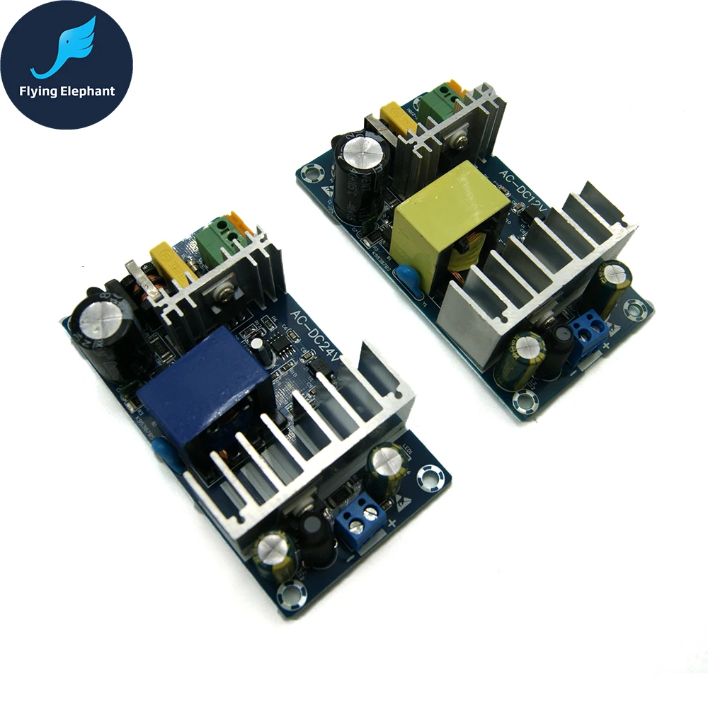 AC85 265V к DC24V DC12V Импульсный блок питания AC DC модуль 24 В 4 6A 6 8A 100 Вт|Импульсный