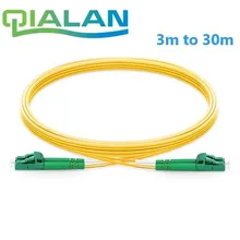 LC APC to LC APC Fiber Optic Patch Cord Duplex 2.0mm PVC Optical Jumper Single Mode FTTH Fiber Patch Cable LC Connector lc upc to lc upc fiber optic patch cord duplex 2 0mm pvc optical jumper single mode ftth fiber patch cable lc connector