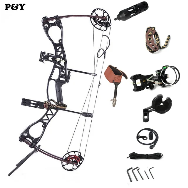  US $484.50 Original junxing M122 Compound Hunting Right Left Hand Draw weight 70lbs Outdoor 